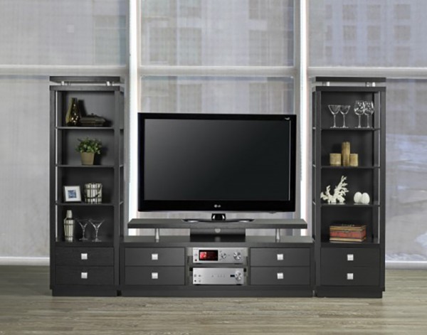 3PC TV STAND W. PIERS